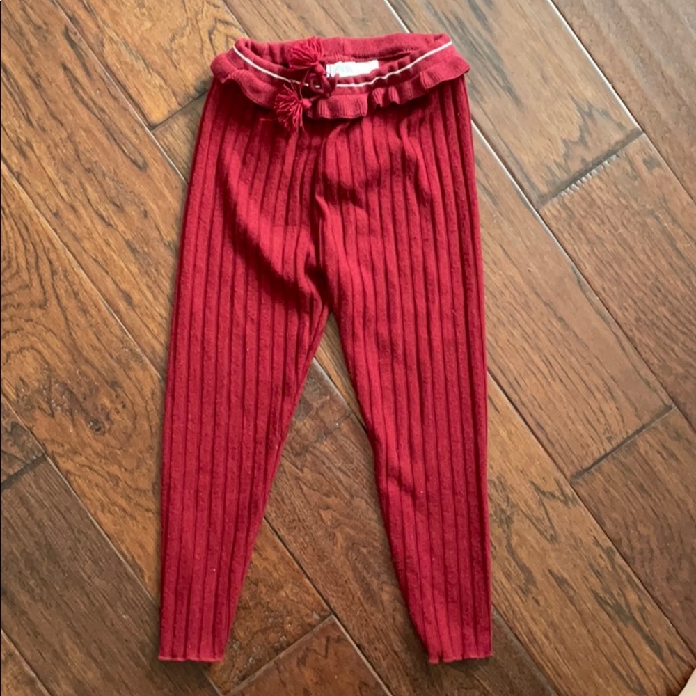 Zara girls ribbed leggings